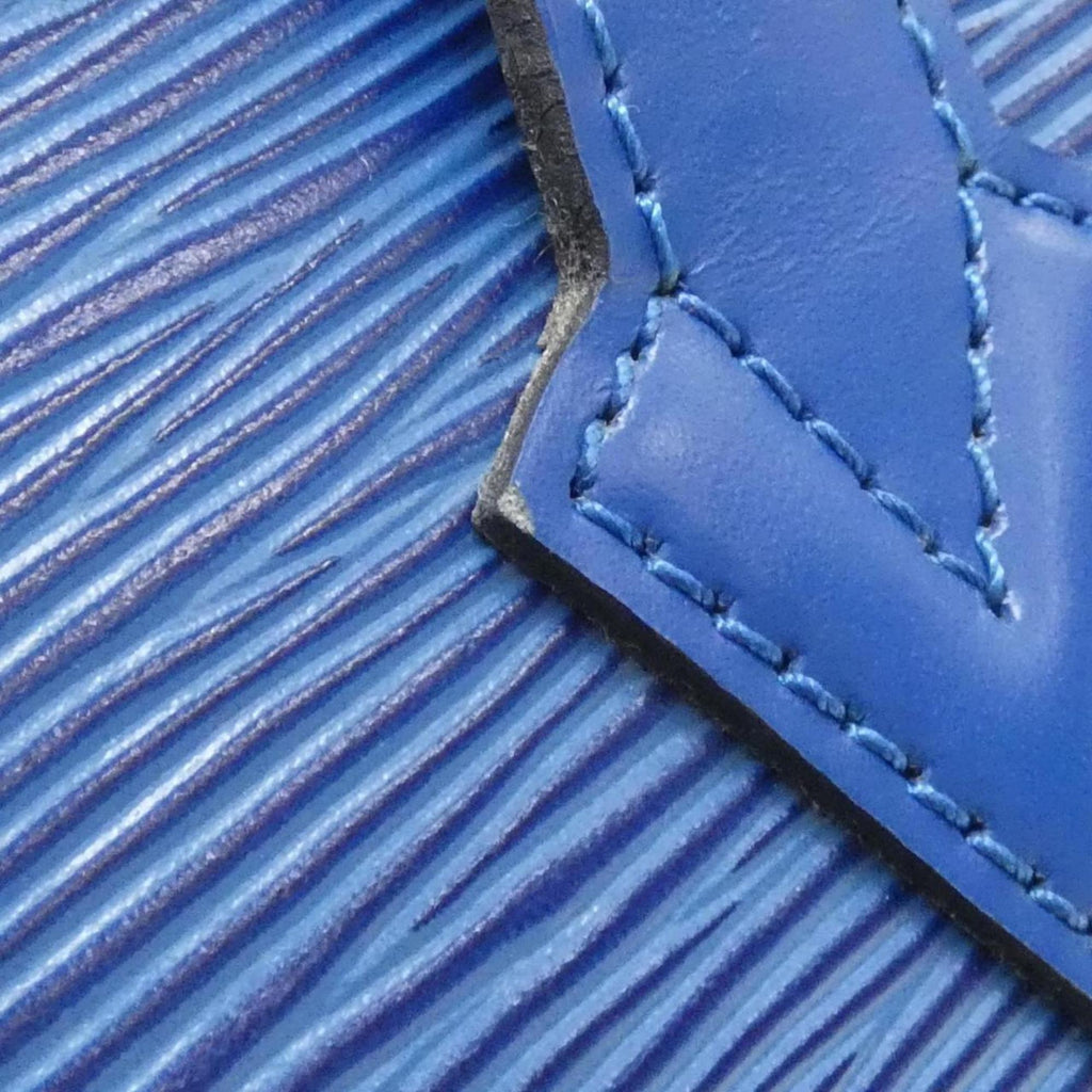Louis Vuitton Blue Leather Handbag