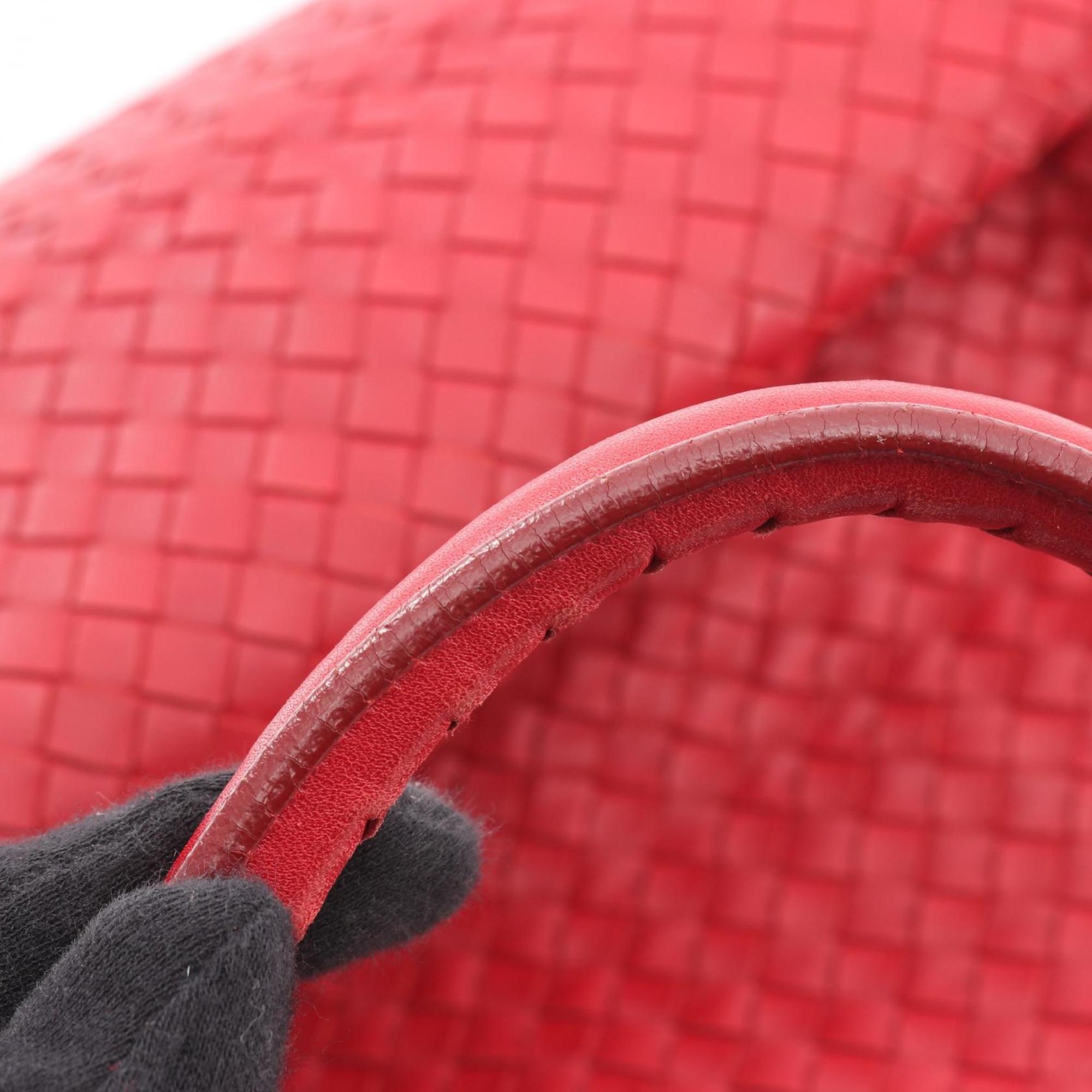 Balenciaga Red Color Leather Tote