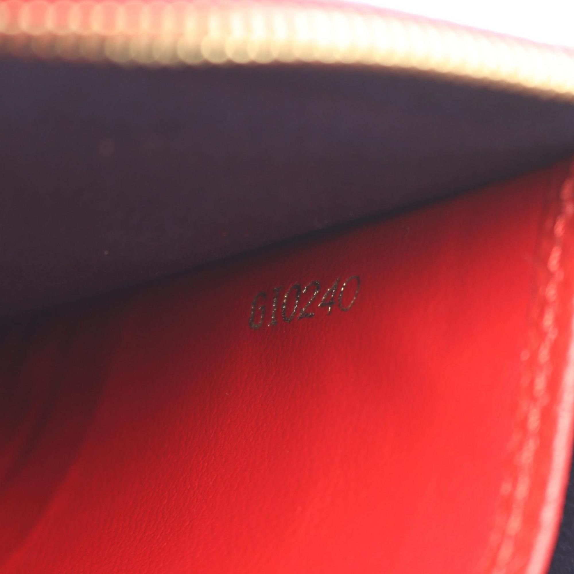 Louis Vuitton Marine Rouge Navy Red Color Monogram Empreinte Pochette Shoulder Bag