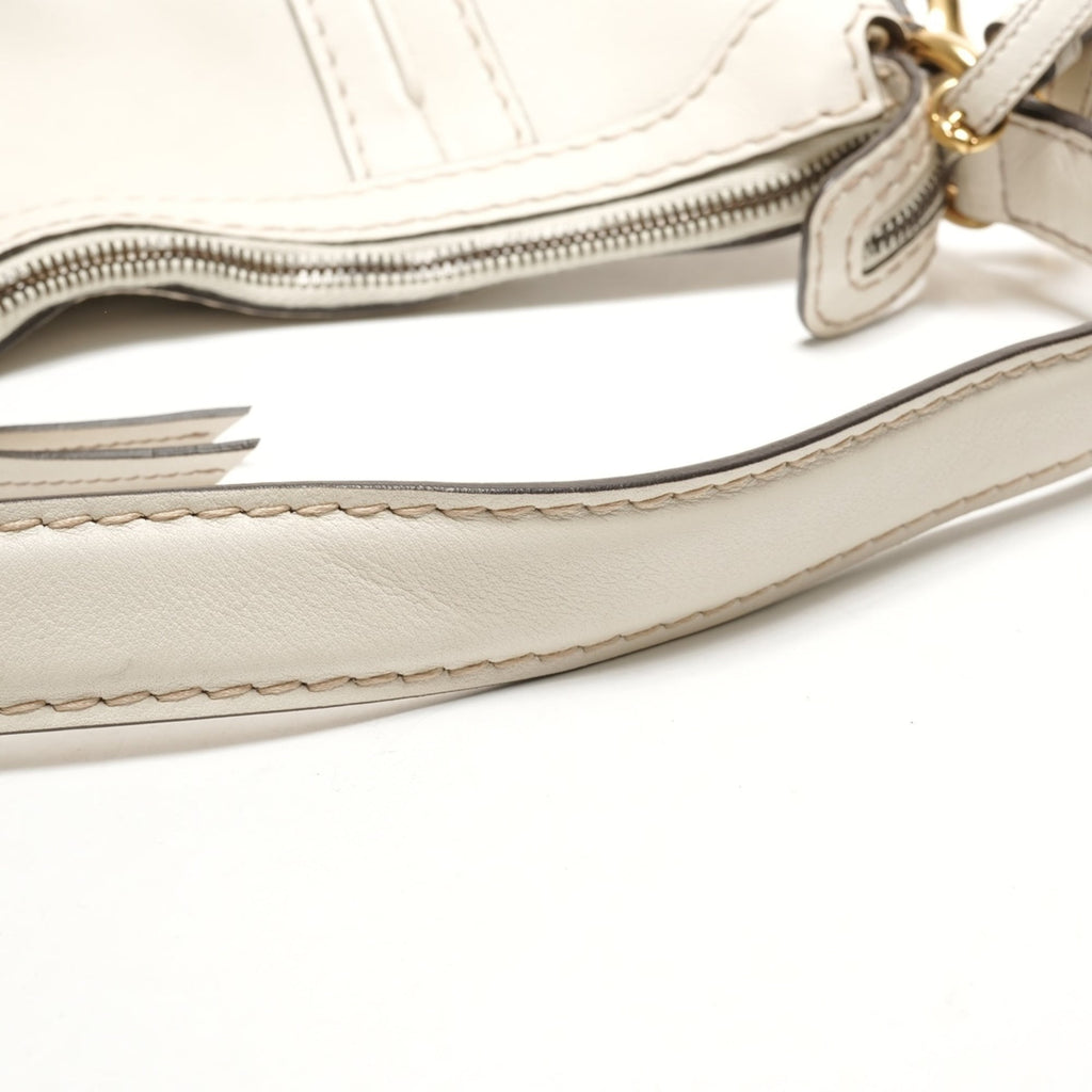 Gucci White Shoulder Bag Tote Bag (Pre-Owned)