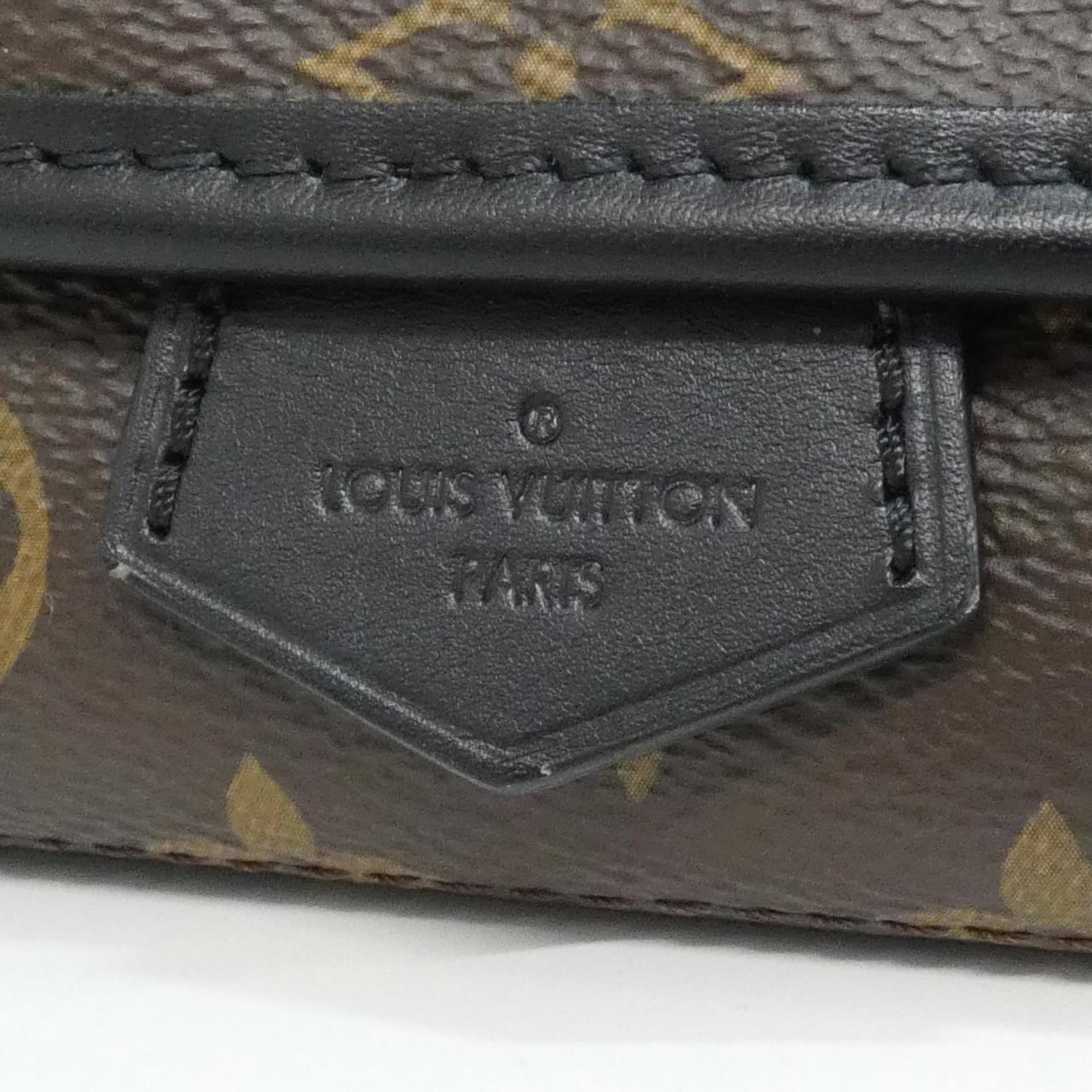 Louis Vuitton Marron Coated Canvas Shoulder Bag