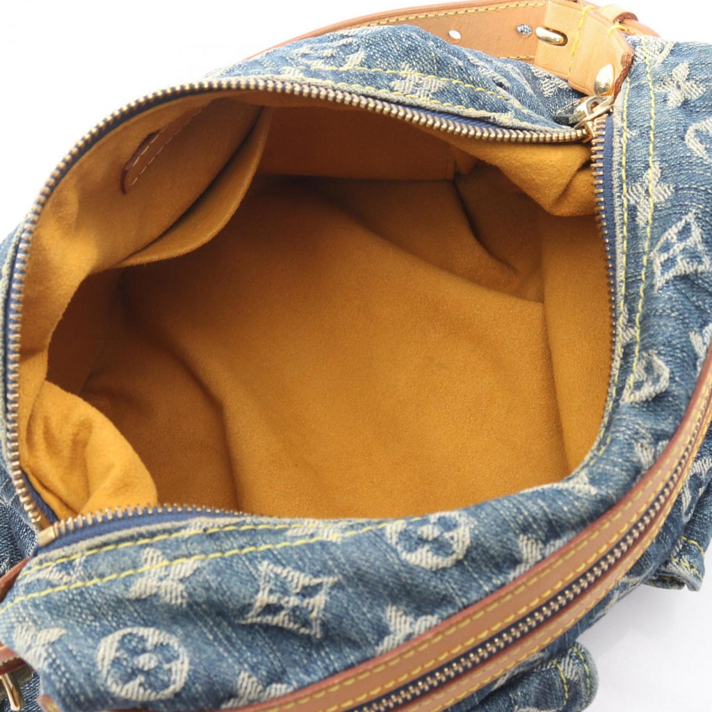 Louis Vuitton Blue Monogram Denim Handbag Shoulder Bag