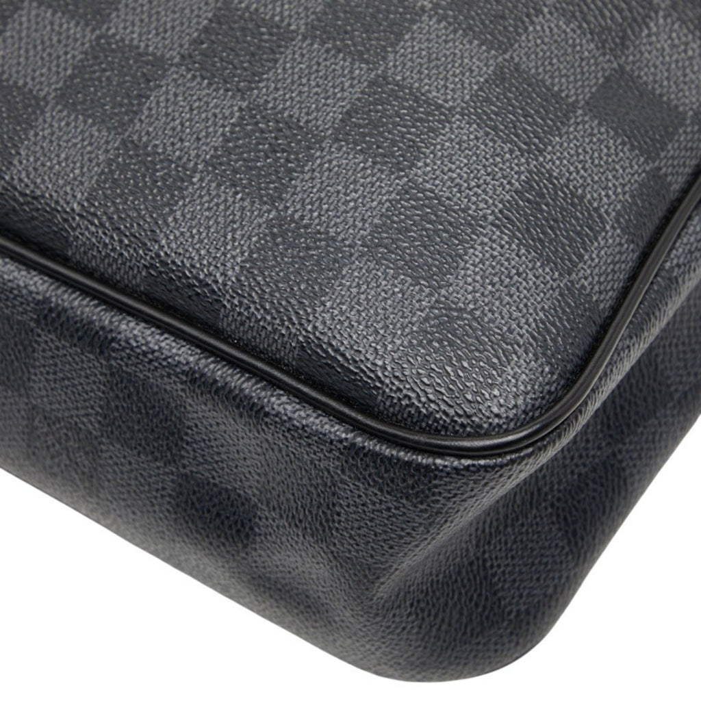 Louis Vuitton Black Pvc Leather Shoulder Bag