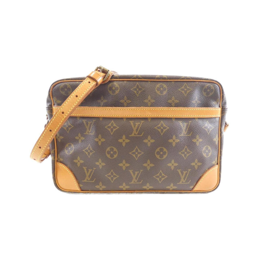 Louis Vuitton Brown Marron Coated Canvas Shoulder Bag