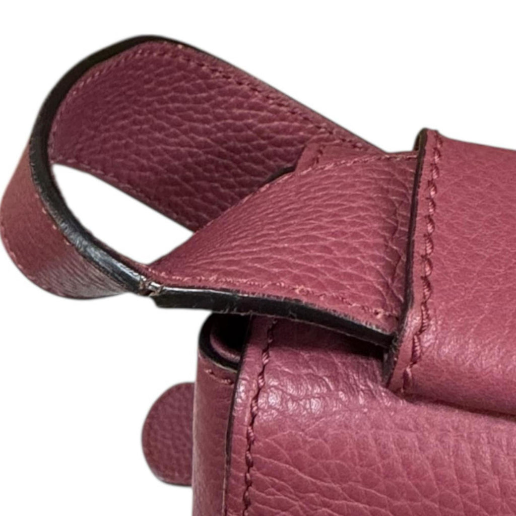Gucci Pink Leather Shoulder Bag (Pre-Owned)
