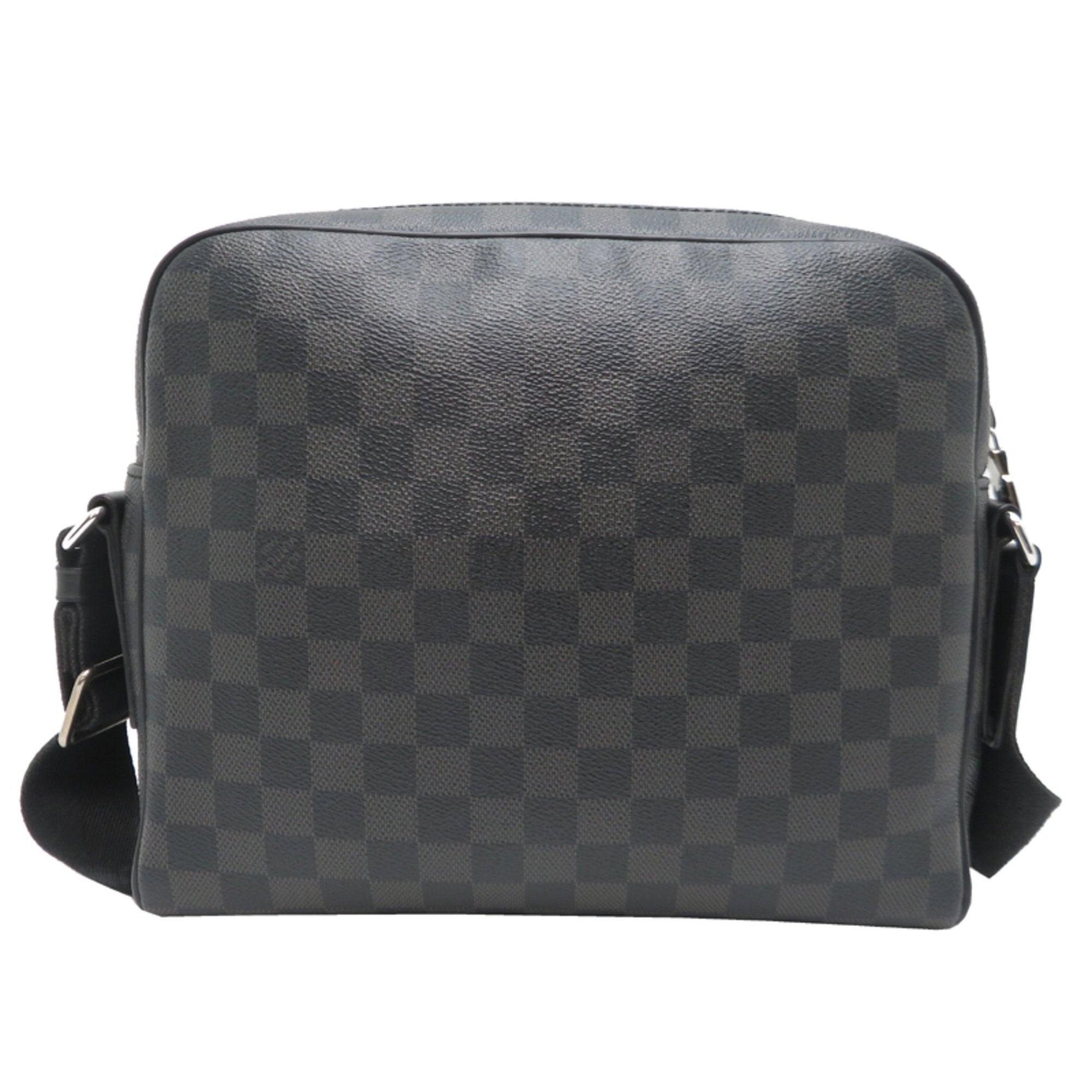 Louis Vuitton Black Damier Graphite Shoulder Bag