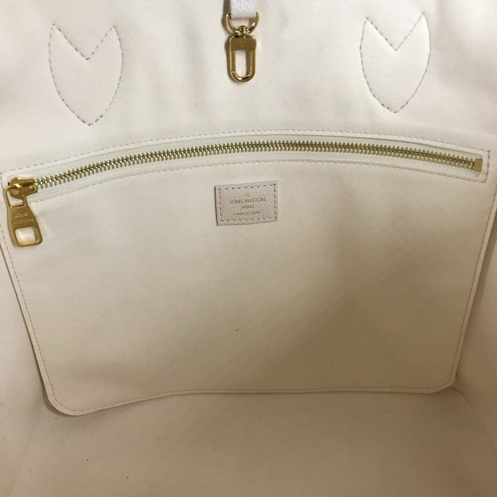 Louis Vuitton Beige Monogram Empreinte Pouch Shoulder Bag Tote Bag