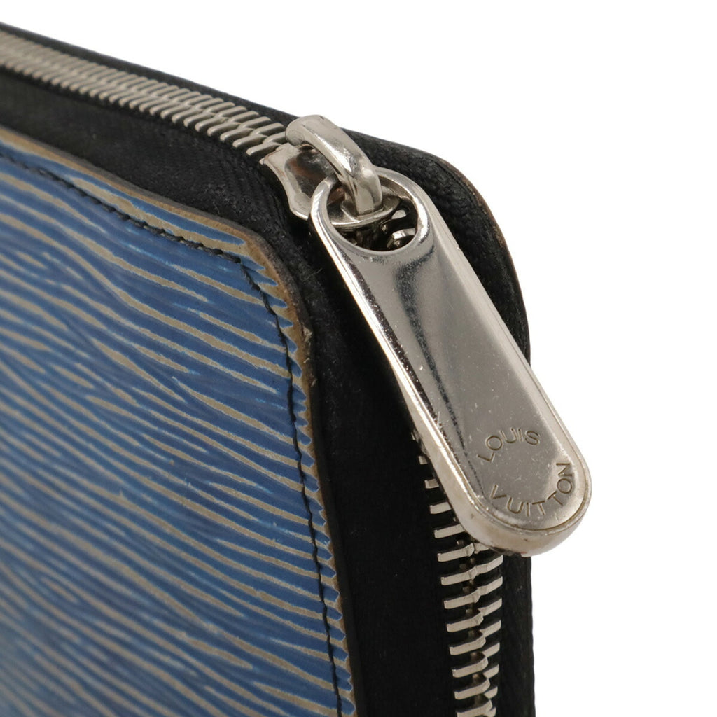Louis Vuitton Blue Light Blue Epi Leather Long Wallet