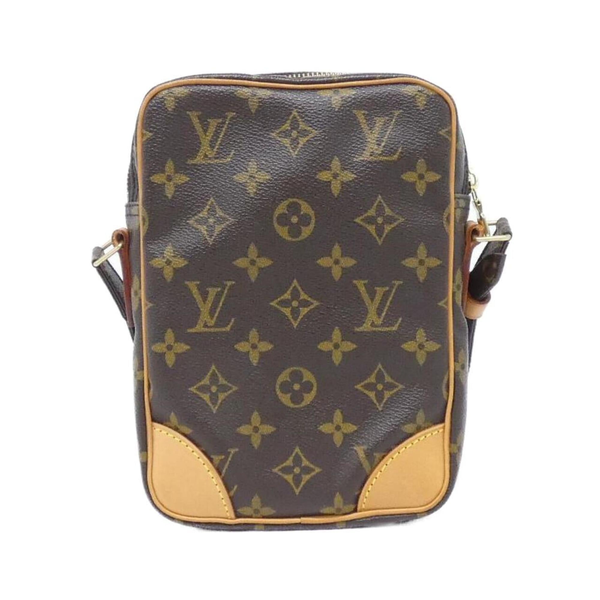 Louis Vuitton Marron Coated Canvas Shoulder Bag