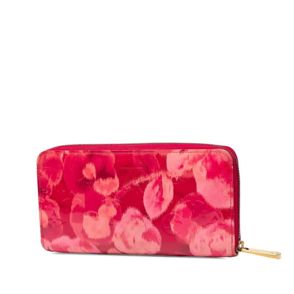 Louis Vuitton Indian Rose Patent Leather Long Wallet