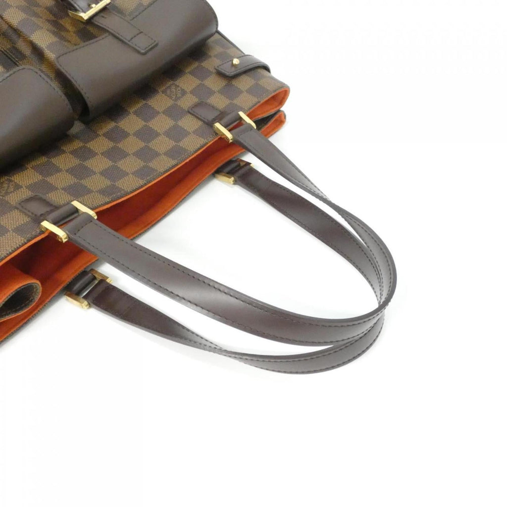 Louis Vuitton Damier Ebene Coated Canvas Handbag