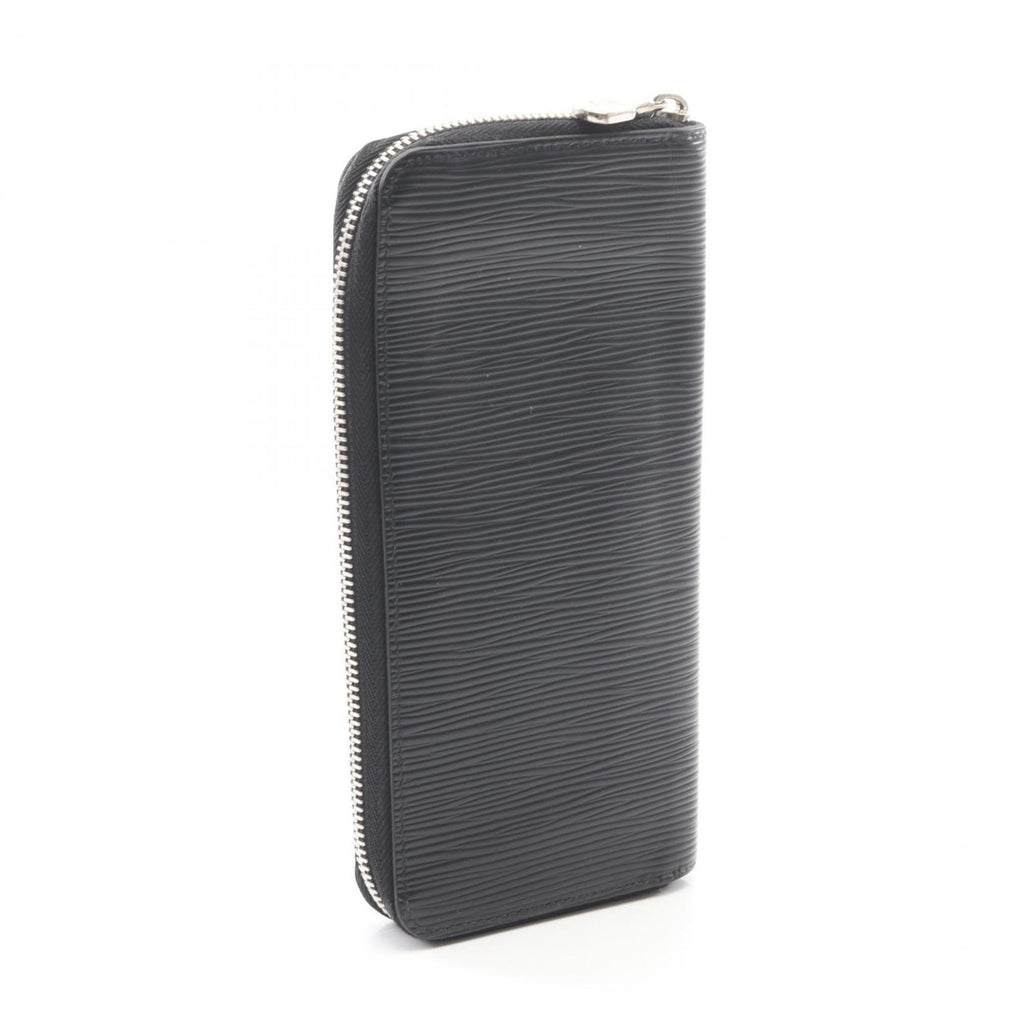 Louis Vuitton Black Noir Epi Leather Long Wallet