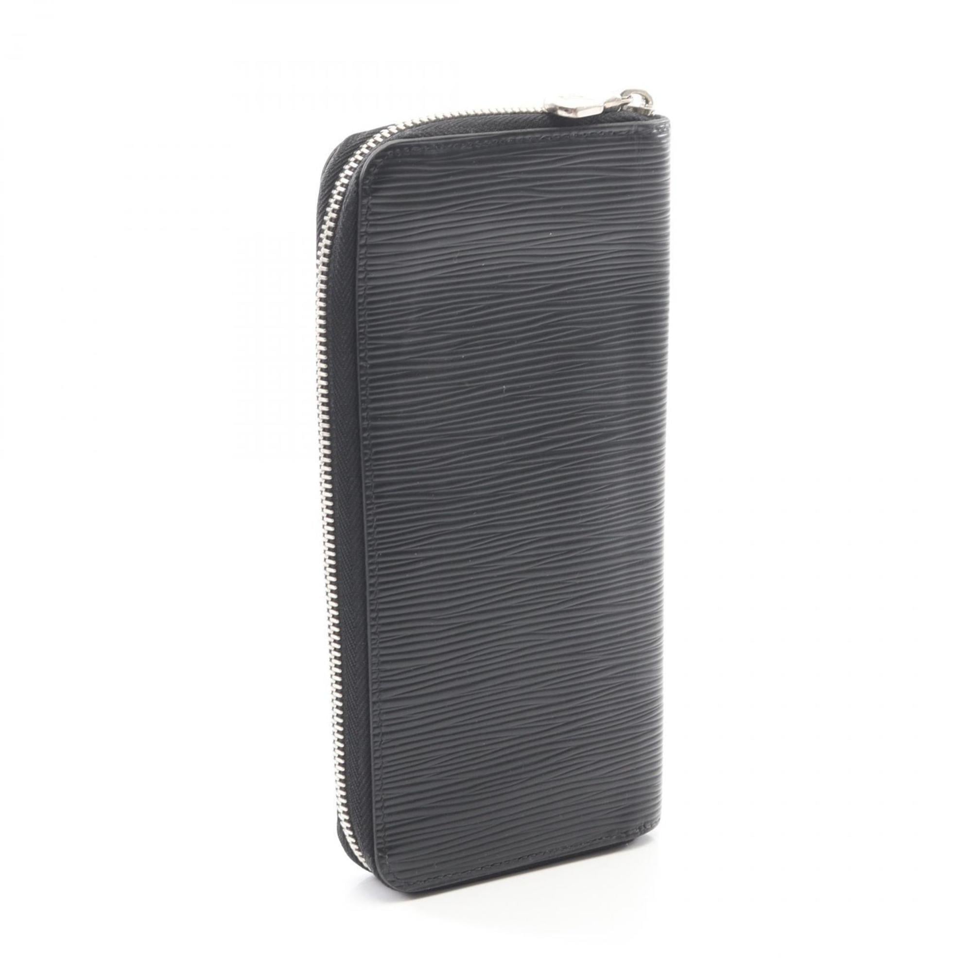 Louis Vuitton Black Noir Epi Leather Long Wallet