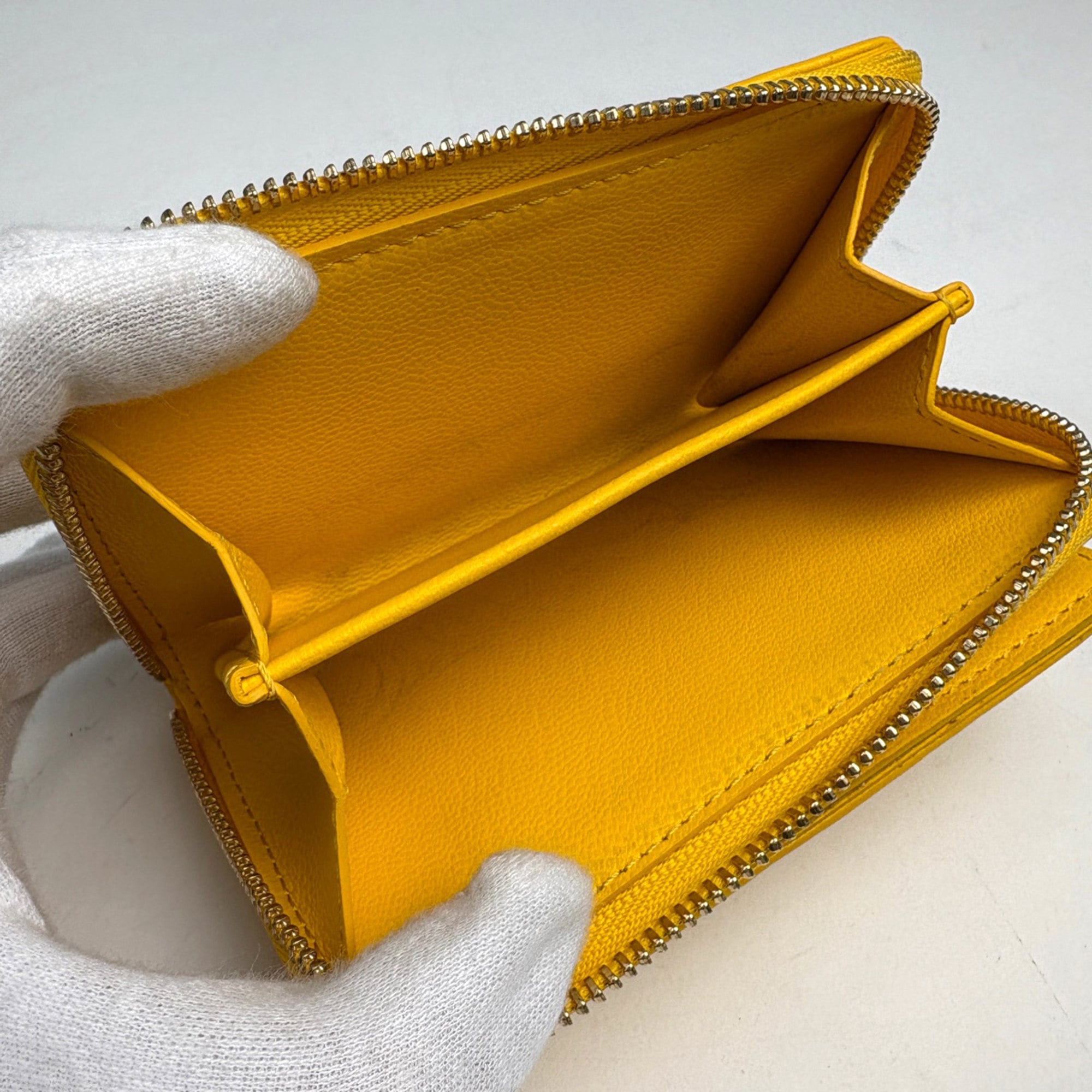 Louis Vuitton Yellow Monogram Empreinte Wallet