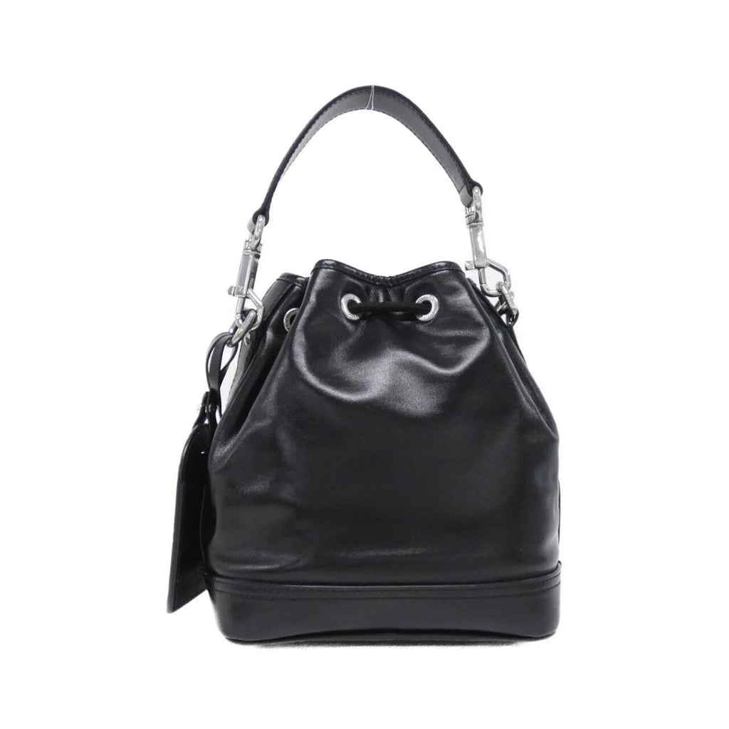 Louis Vuitton Black Leather Shoulder Bag