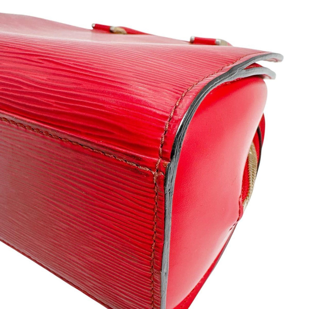 Louis Vuitton Red Color Epi Leather Handbag