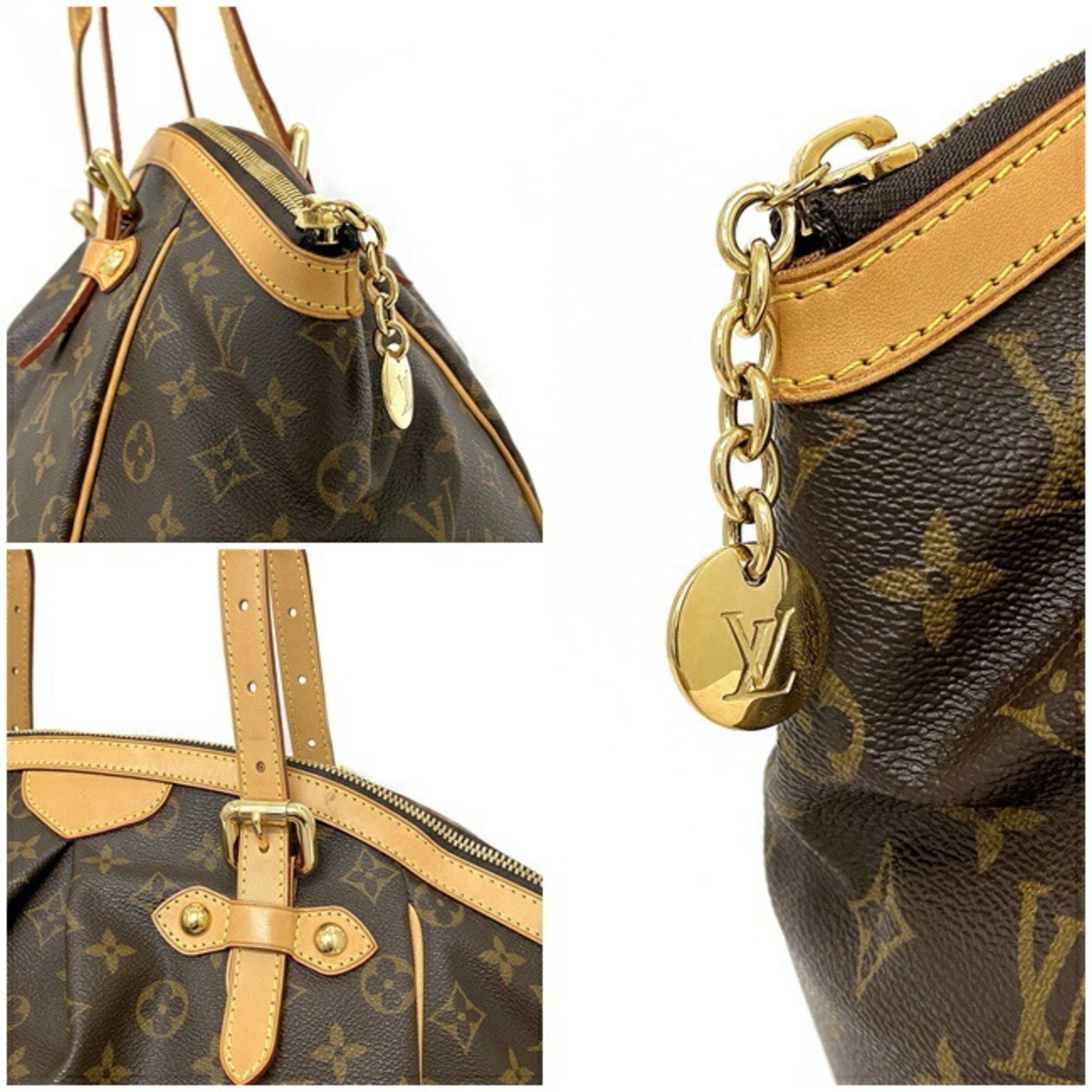 Louis Vuitton Handbag Tivoli GM Br Monogram M40144 SP2028 LOUIS VUITTON Tote Bag Ladies LV Nume