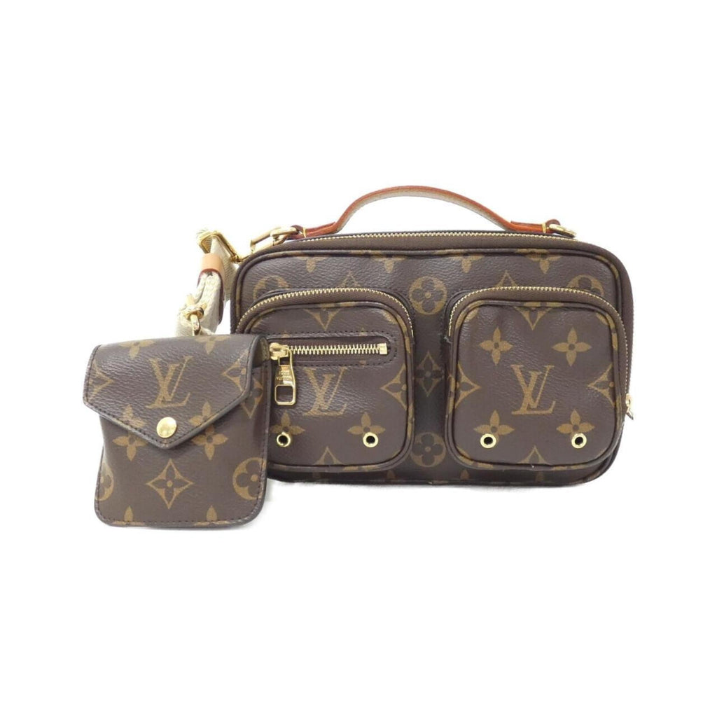 Louis Vuitton Marron Coated Canvas Pouch Shoulder Bag