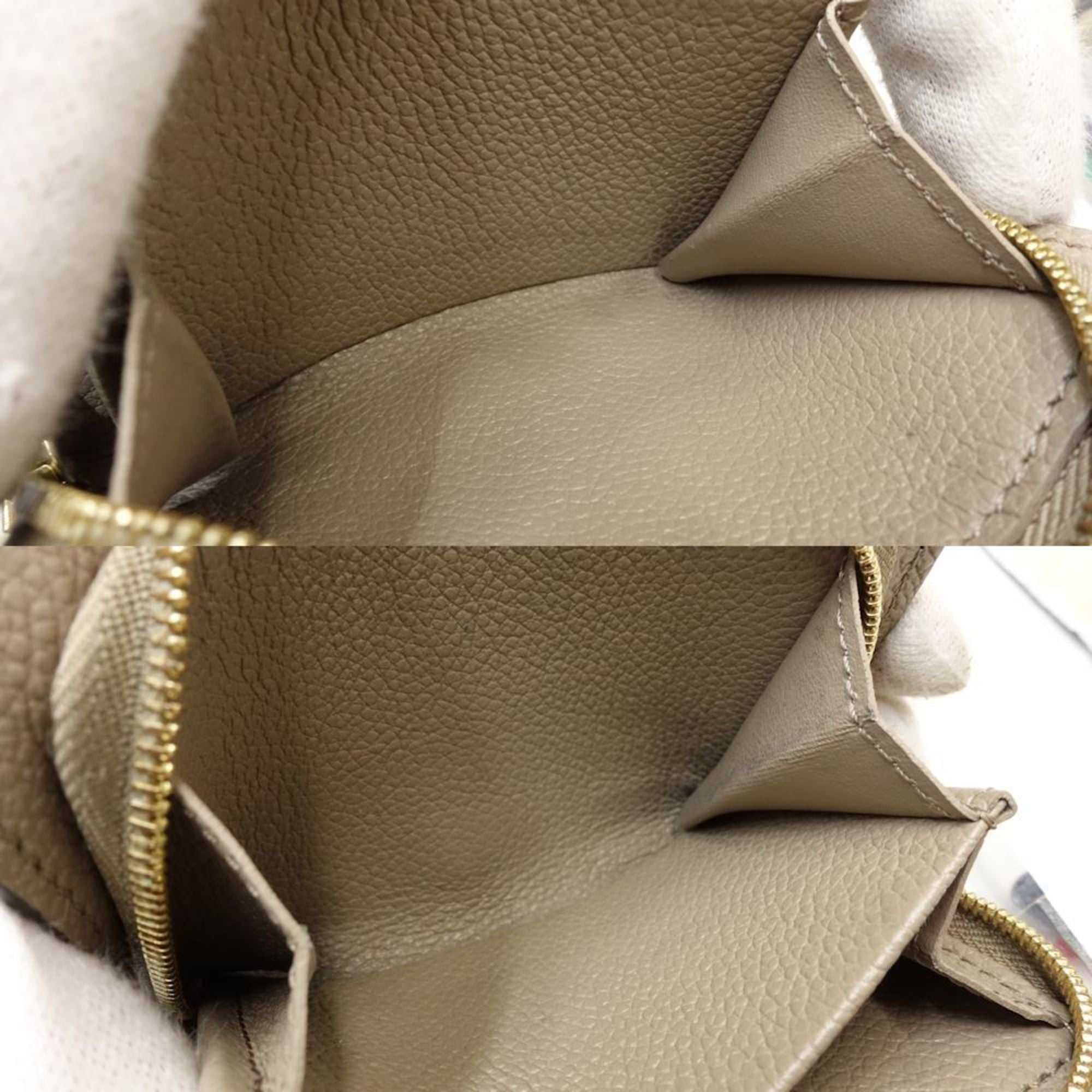 Louis Vuitton Tourterelle Leather Wallet