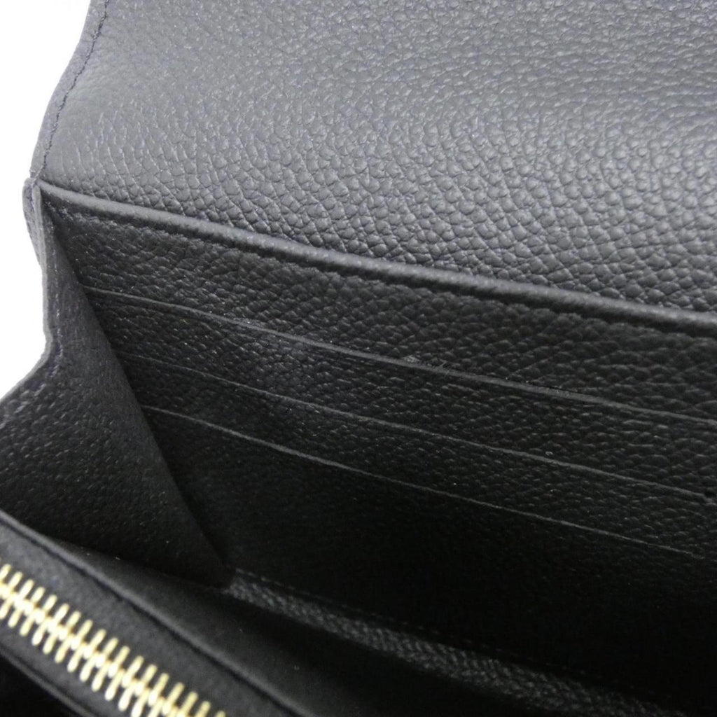 Louis Vuitton Black Monogram Empreinte Long Wallet