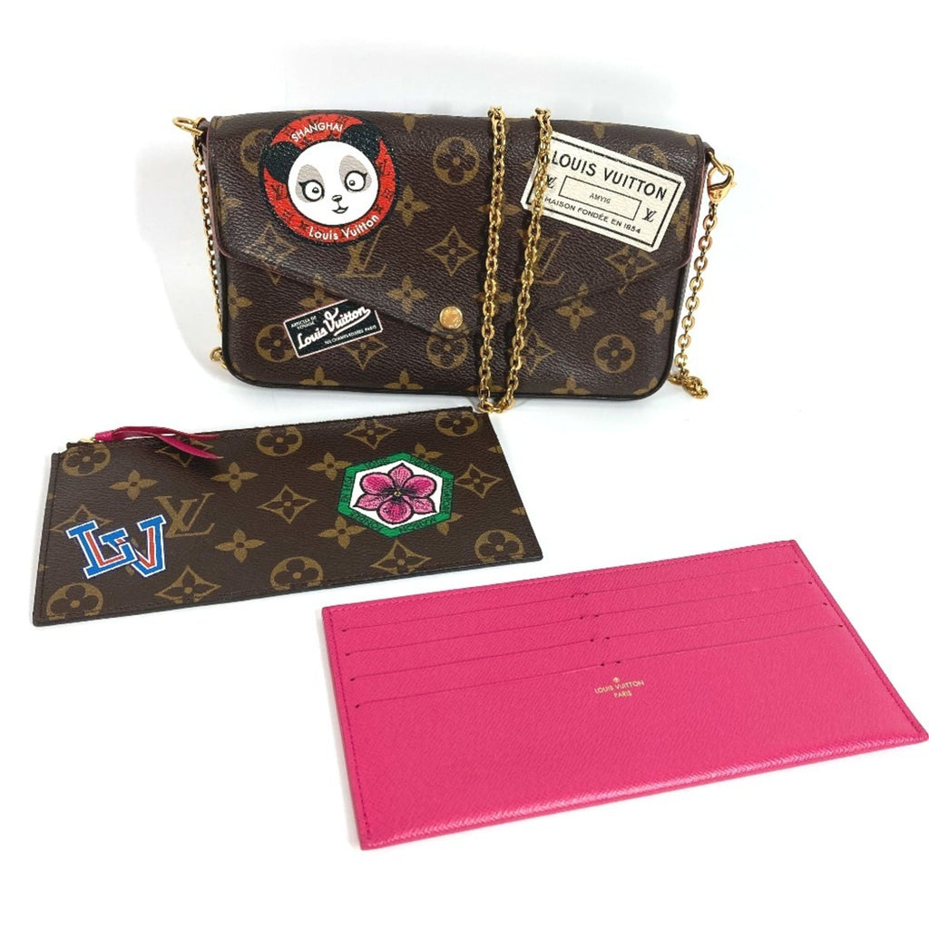 Louis Vuitton Monogram Panda Brown Multi-Color Monogram Shoulder Bag