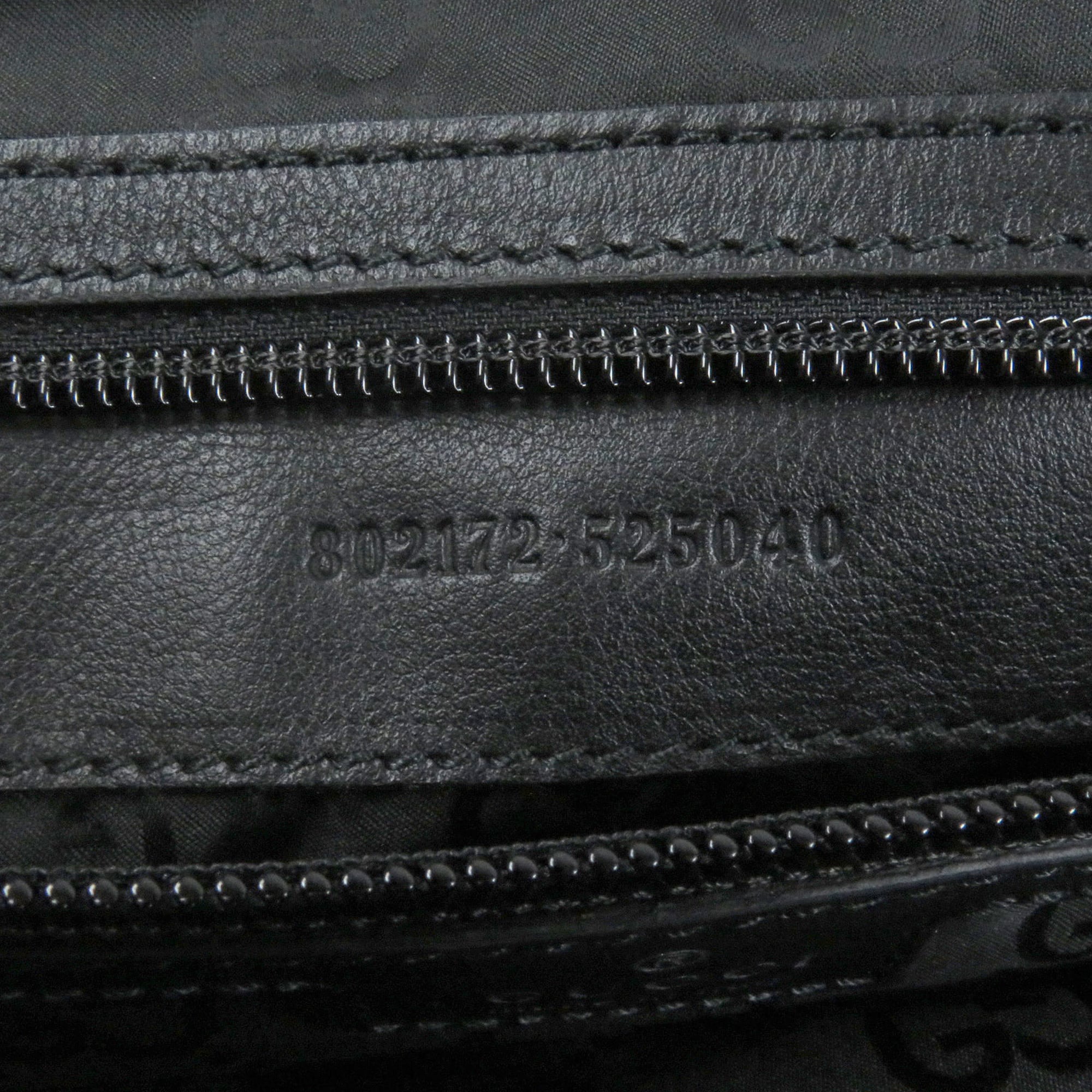 Gucci Sherry Line Black Nylon Tote Bag (Pre-Owned)