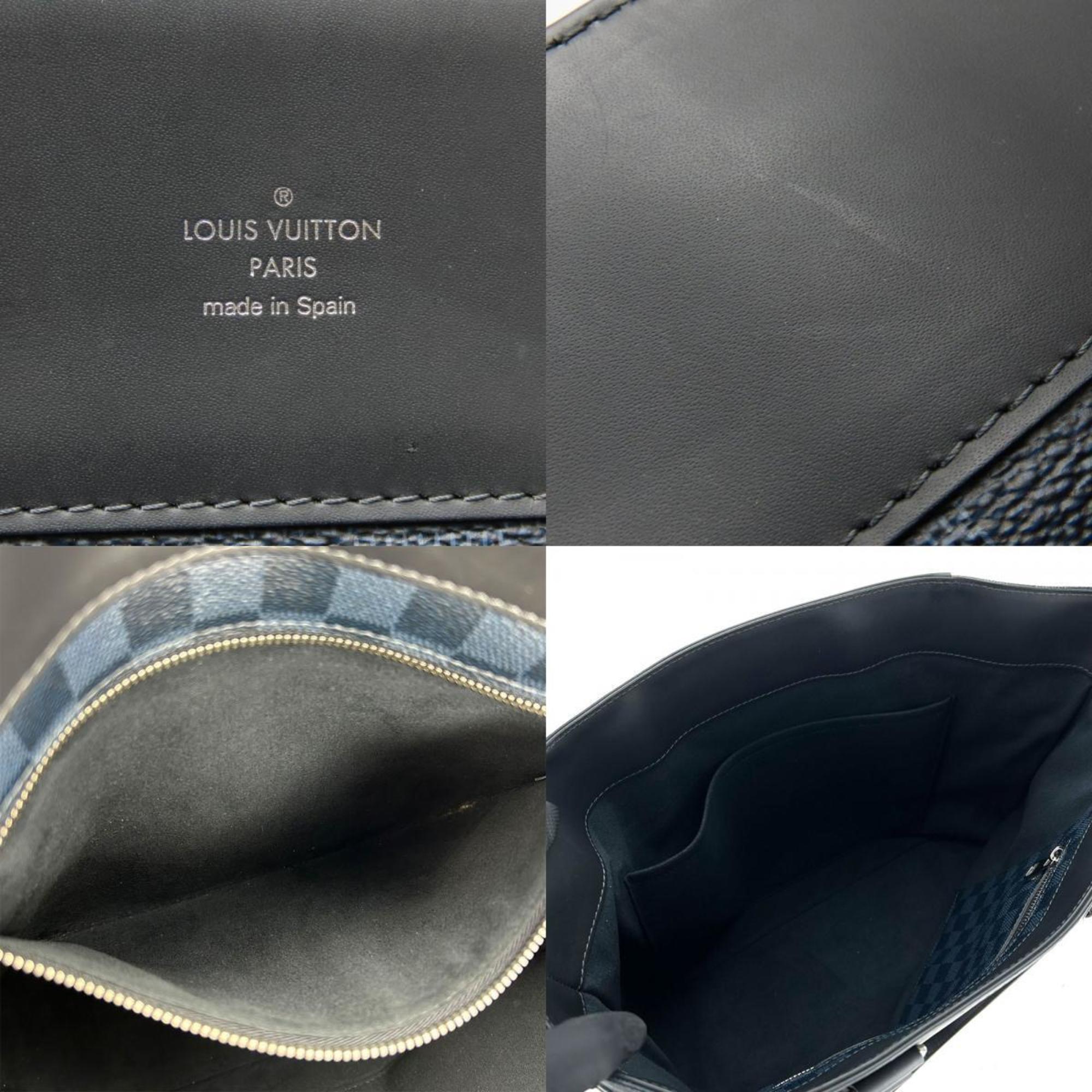 Louis Vuitton Damier Cobalt Damier Cobalt Navy Tote Bag