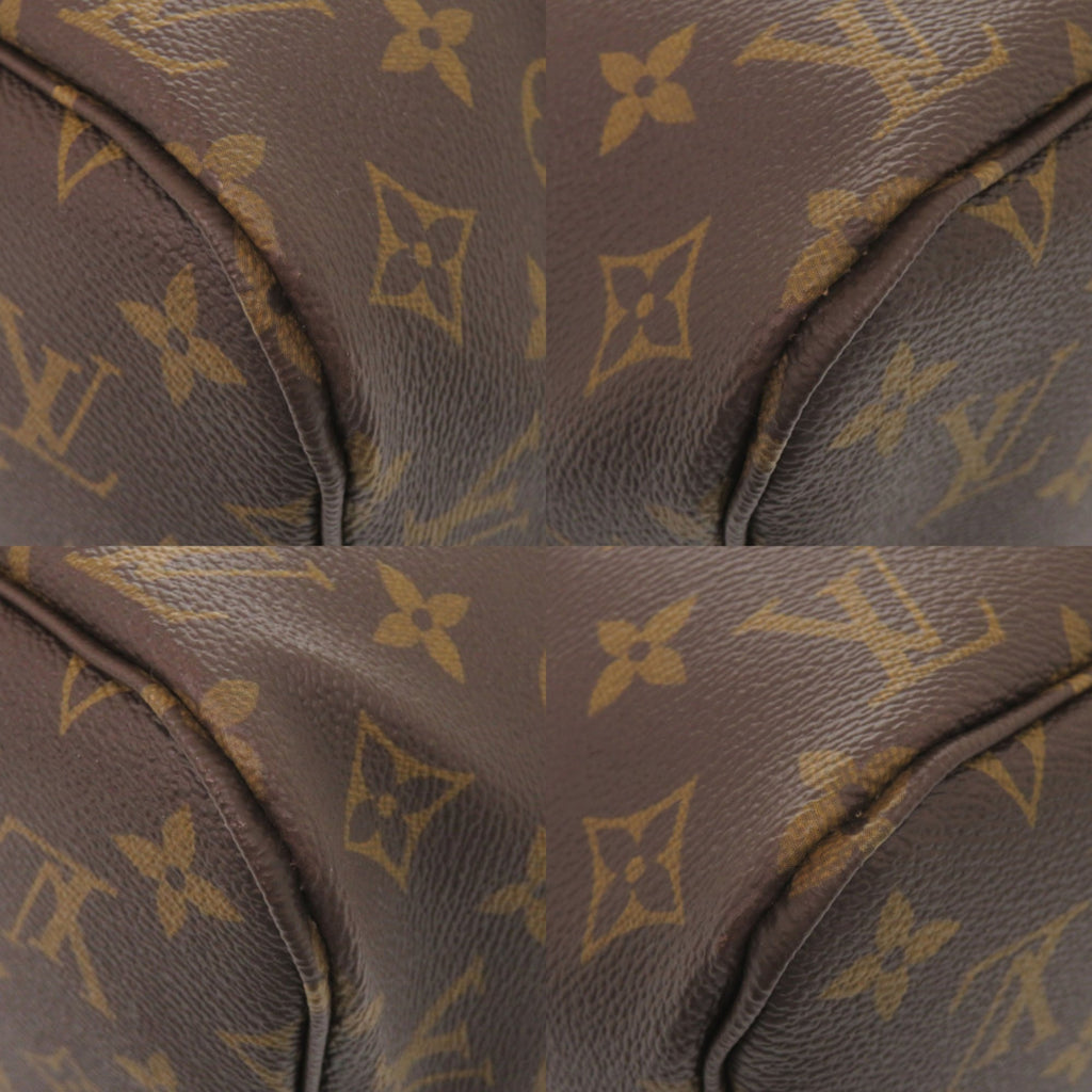 Louis Vuitton Brown Monogram Pouch Tote Bag