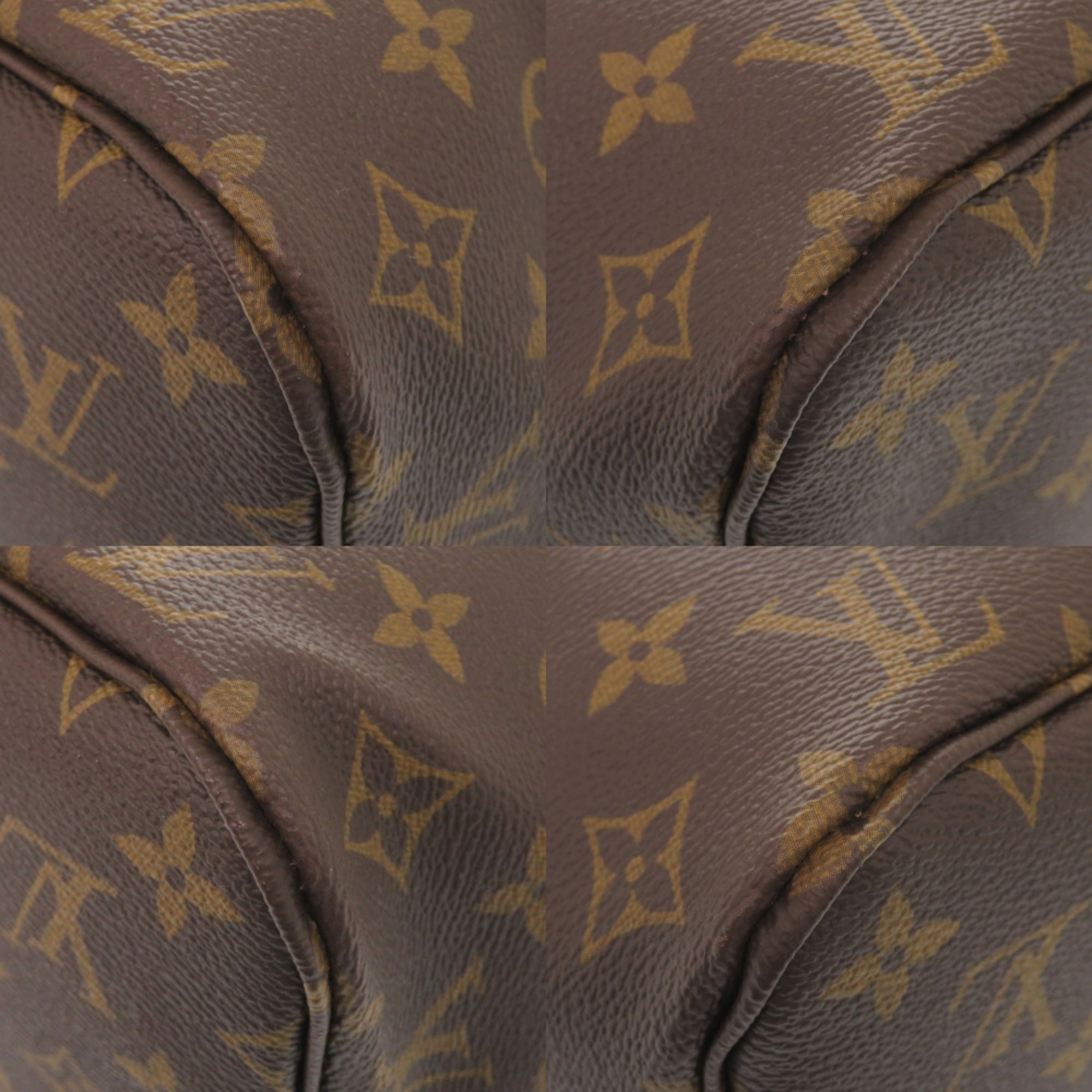 Louis Vuitton Brown Monogram Pouch Tote Bag