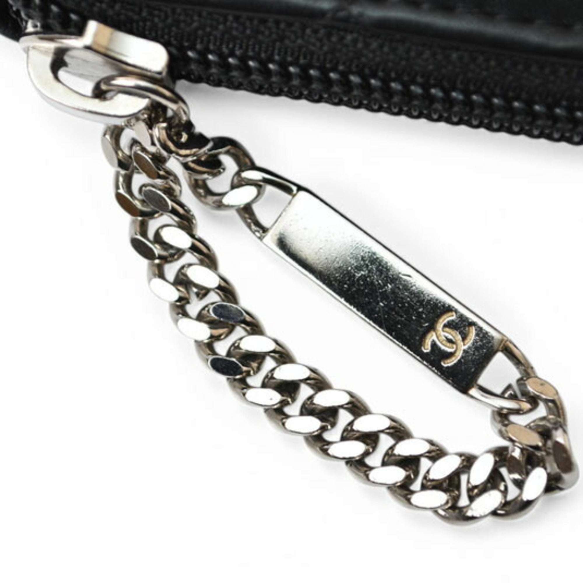 Chanel Black Cambon Ligne Long Wallet (Bi-Fold)