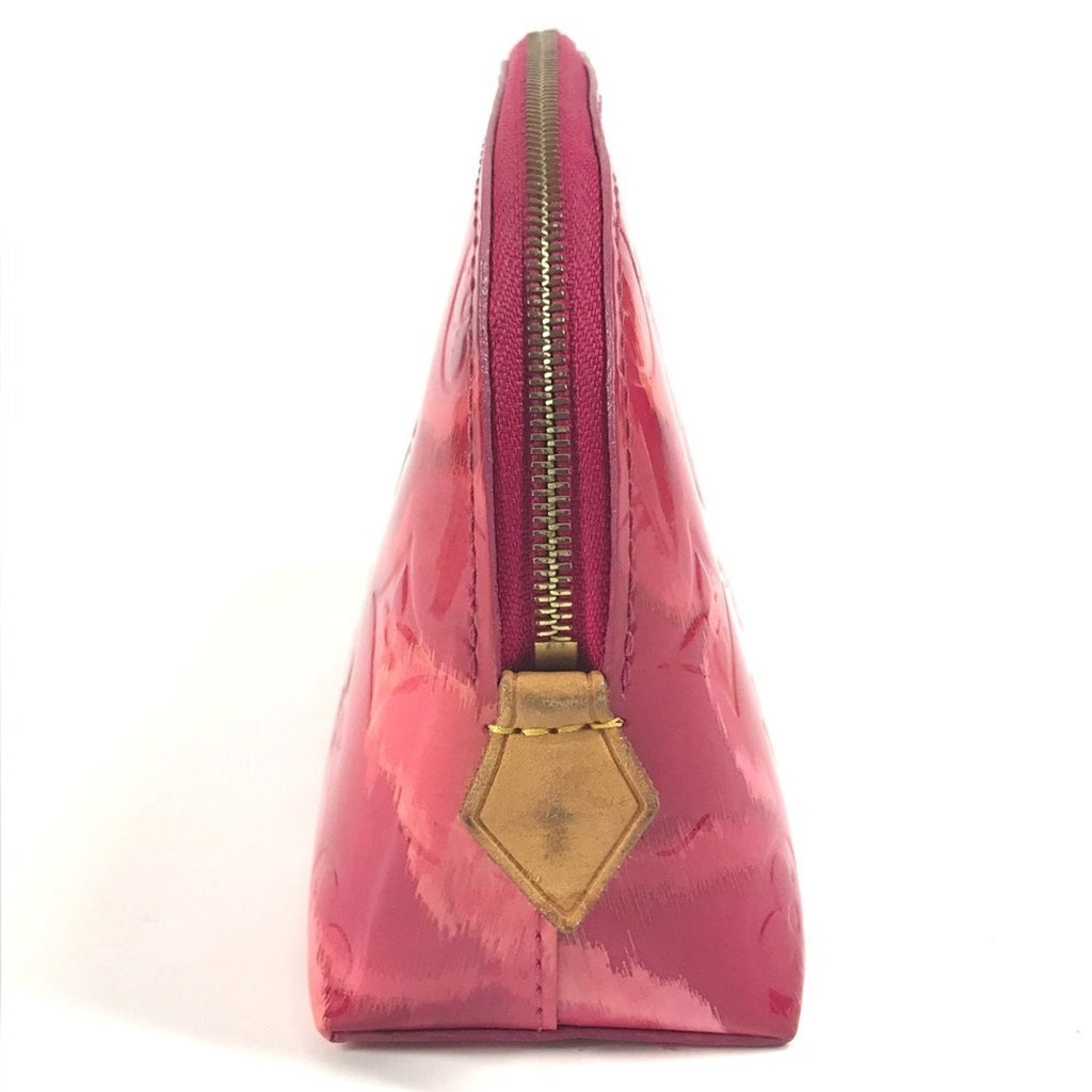 Louis Vuitton Pink Monogram Vernis Pochette Pouch