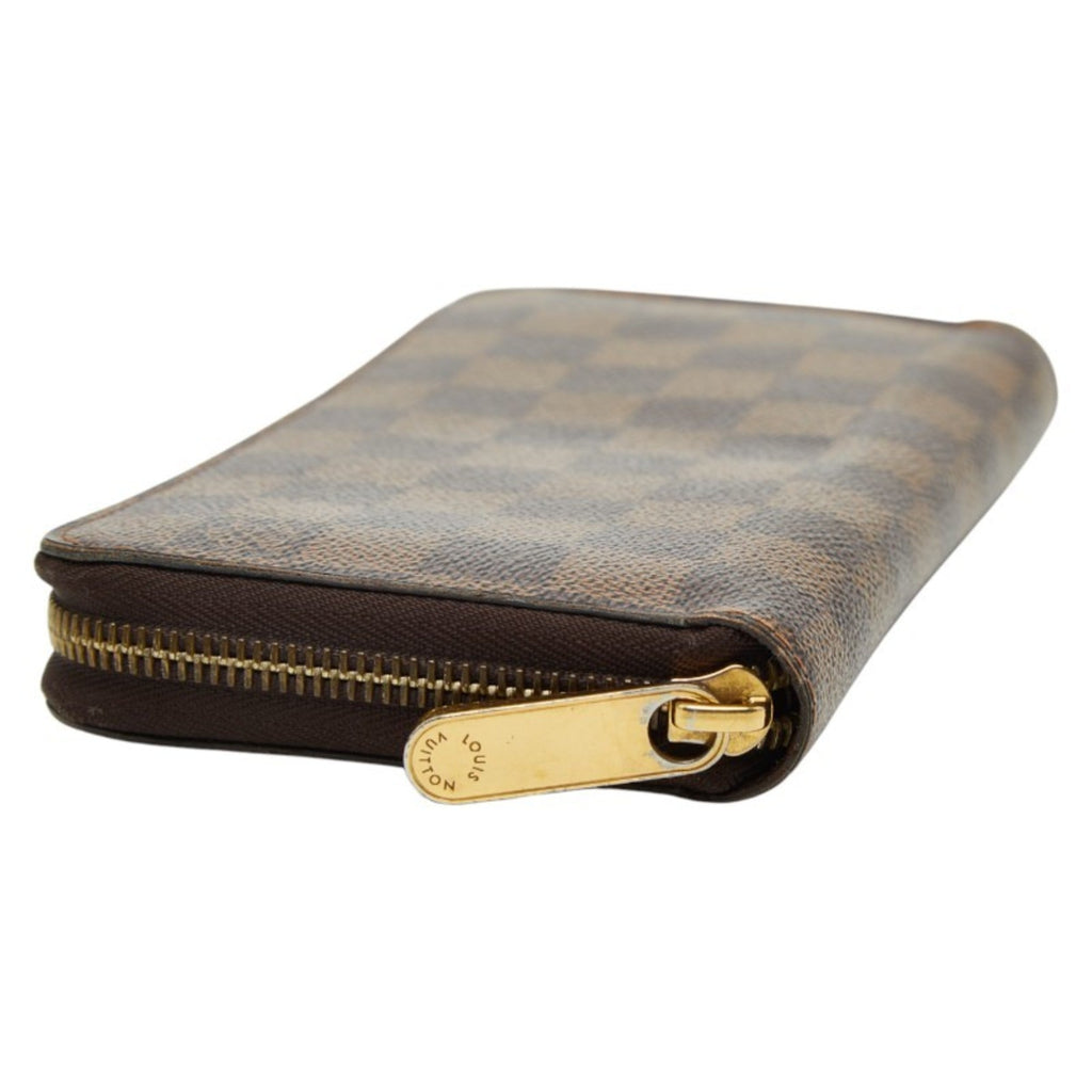 Louis Vuitton Damier Brown Damier Canvas Damier Canvas Long Wallet