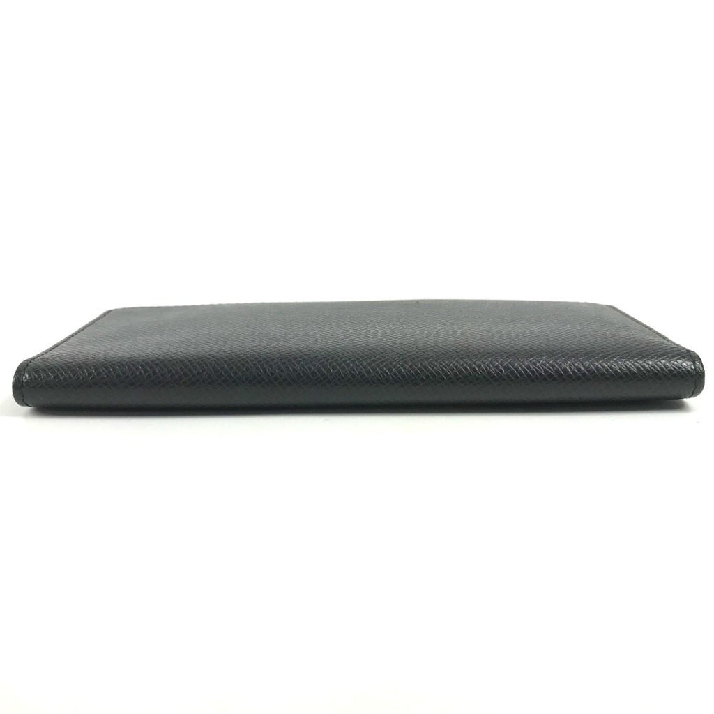 Louis Vuitton Taiga Ardoise Black Taiga Leather Long Wallet