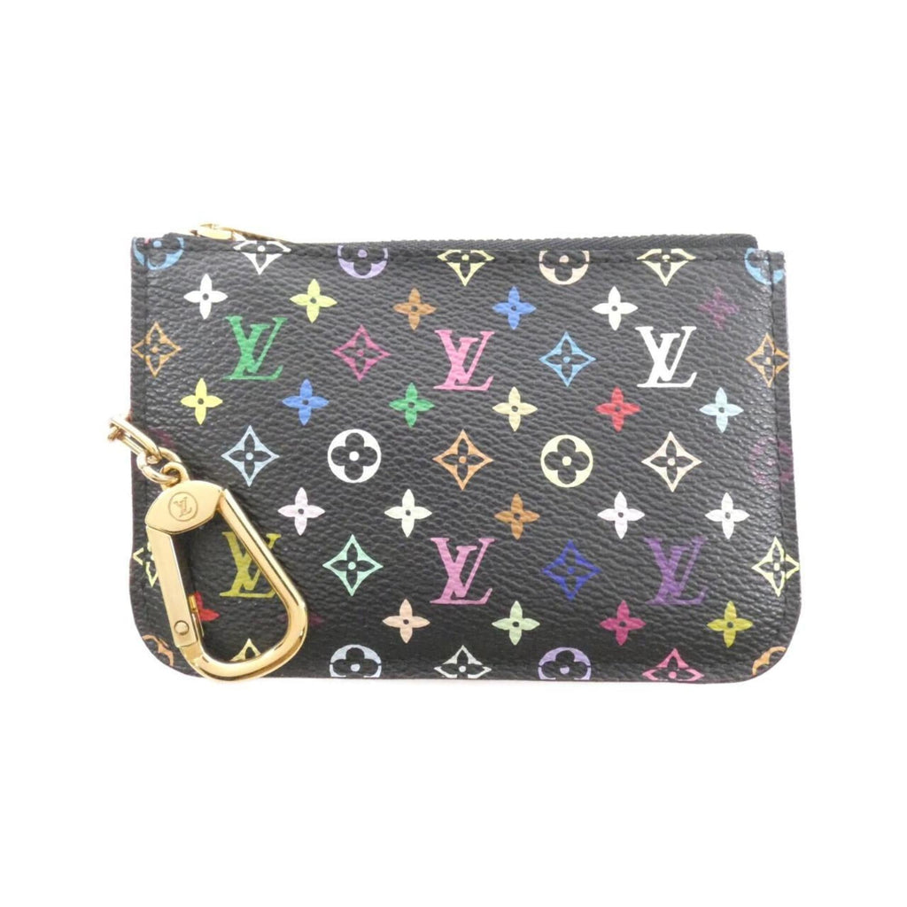 Louis Vuitton Black Multi-Color Coated Canvas Coin Purse/Coin Case
