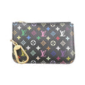 Louis Vuitton Black Multi-Color Coated Canvas Coin Purse/Coin Case