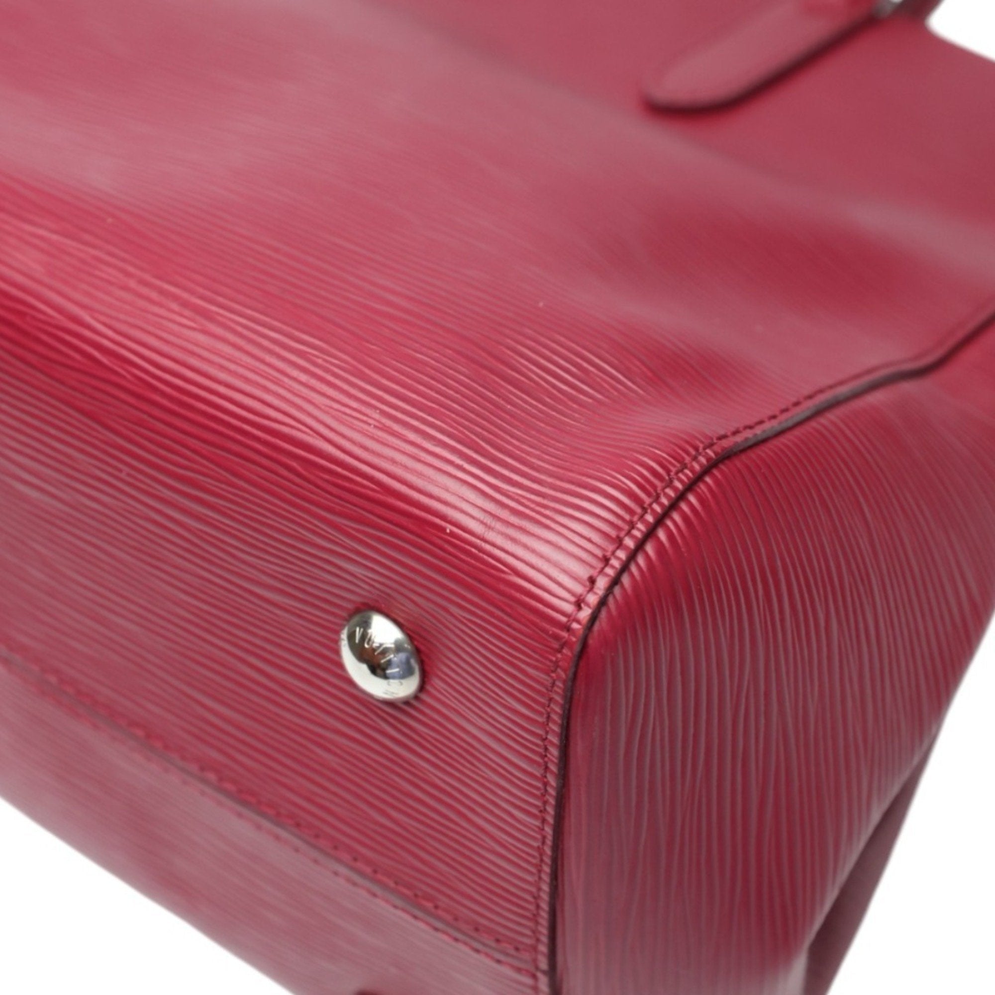 Louis Vuitton Fuchsia Galle Red Color Epi Leather Handbag Shoulder Bag