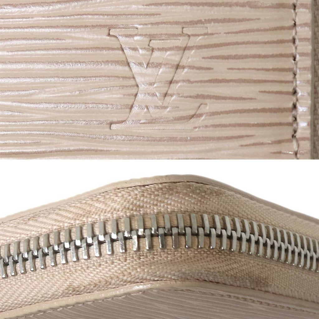 Louis Vuitton Beige Pink Long Wallet