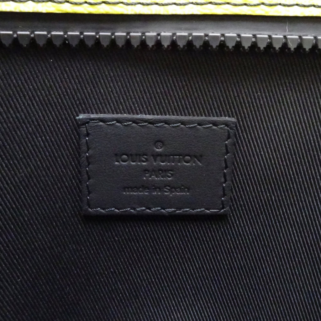 Louis Vuitton Green Damier Canvas Boston Bag