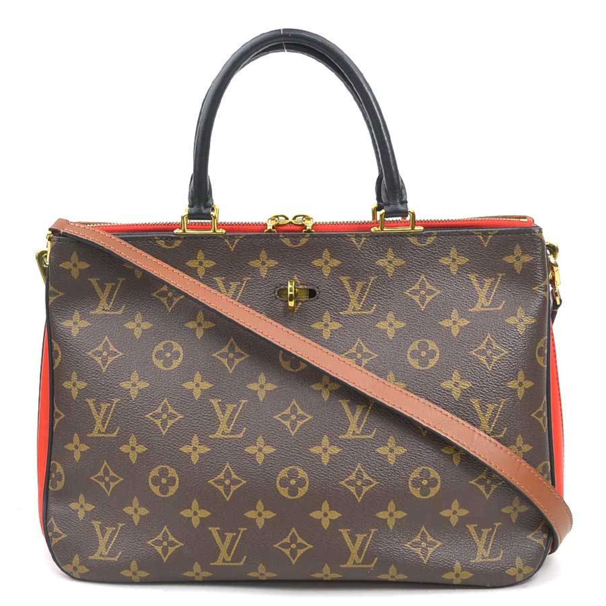 Louis Vuitton Monogram Noir Rouge Monogram Handbag Shoulder Bag