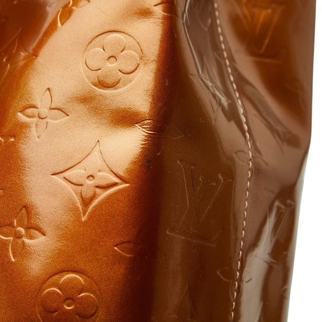 Louis Vuitton Bronze Brown Monogram Patent Leather Tote Bag