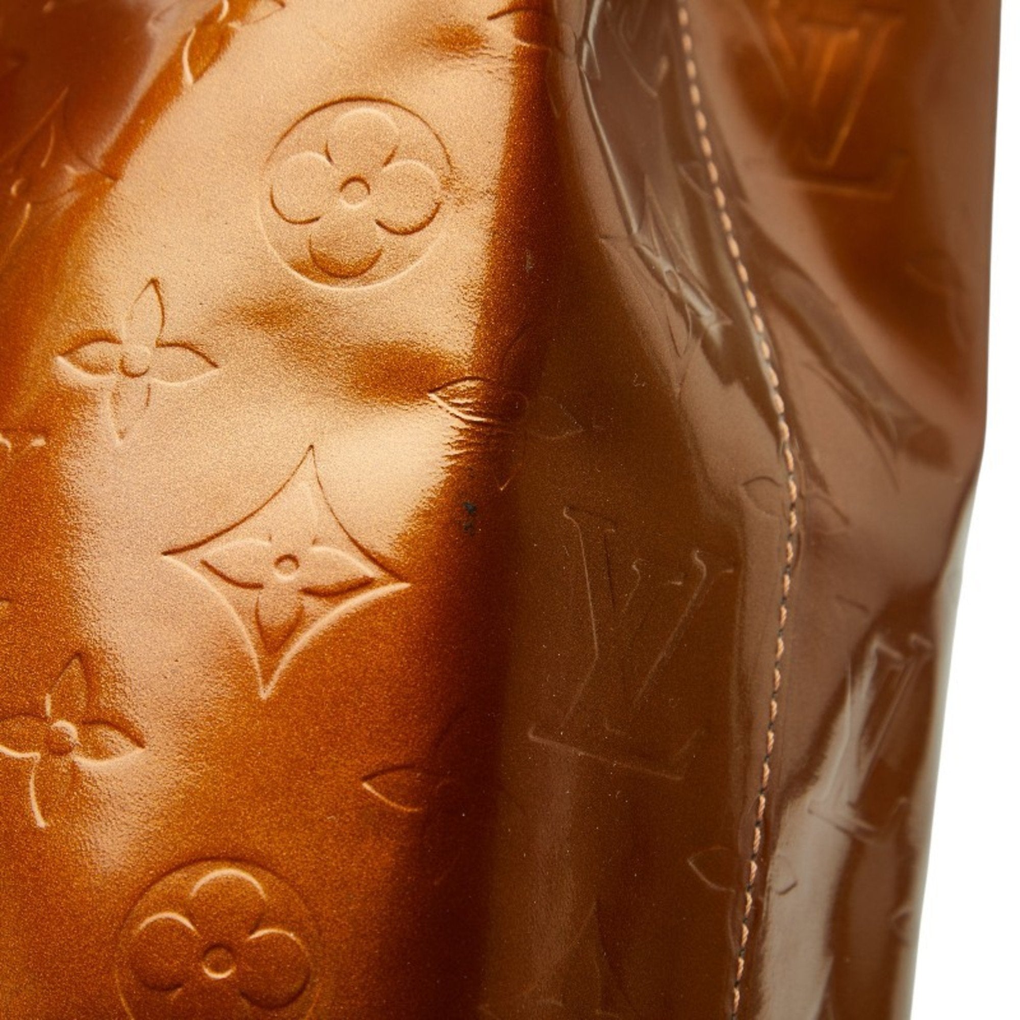 Louis Vuitton Bronze Brown Monogram Patent Leather Tote Bag
