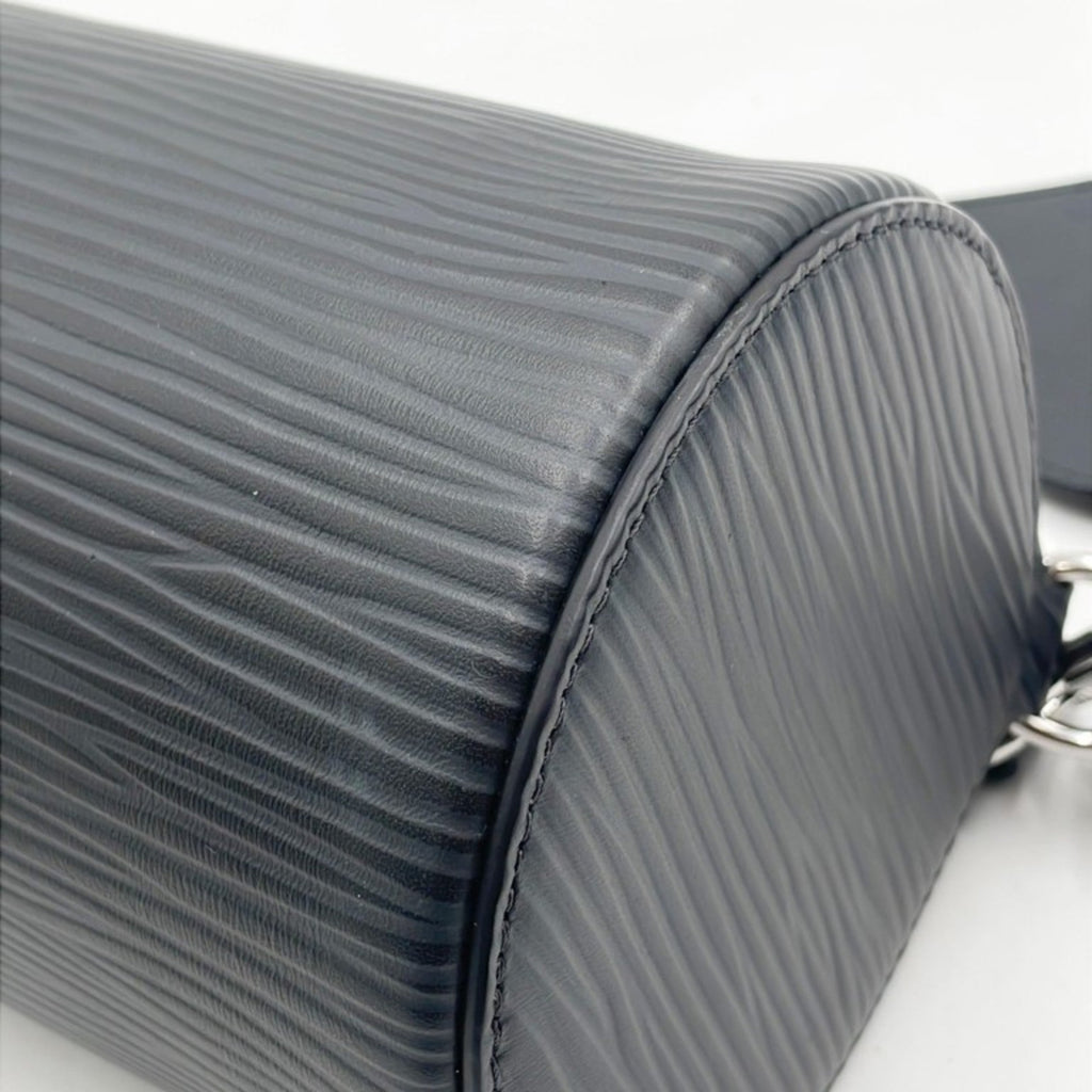Louis Vuitton Epi Black Epi Leather Handbag