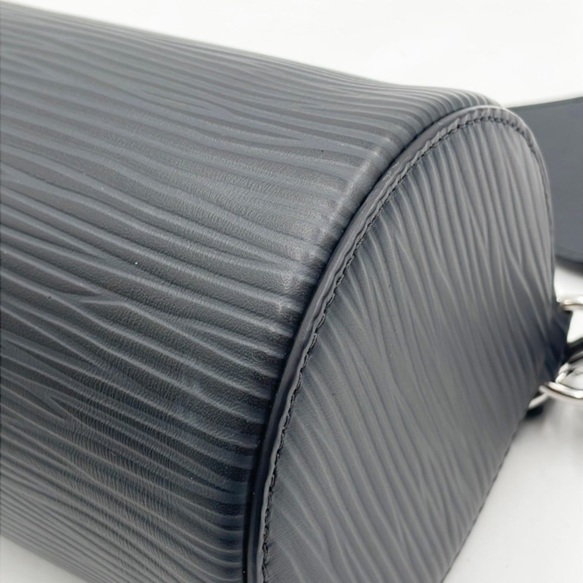 Louis Vuitton Epi Black Epi Leather Handbag