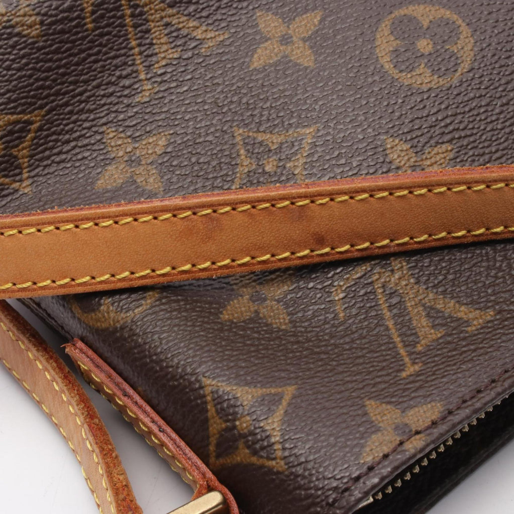 Louis Vuitton Brown Coated Canvas Monogram Pvc Leather Shoulder Bag
