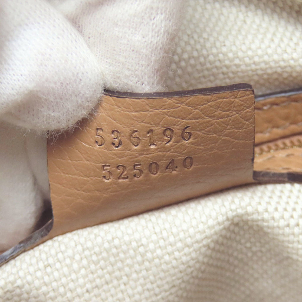 Gucci Brown Leather Tote Bag (Pre-Owned)