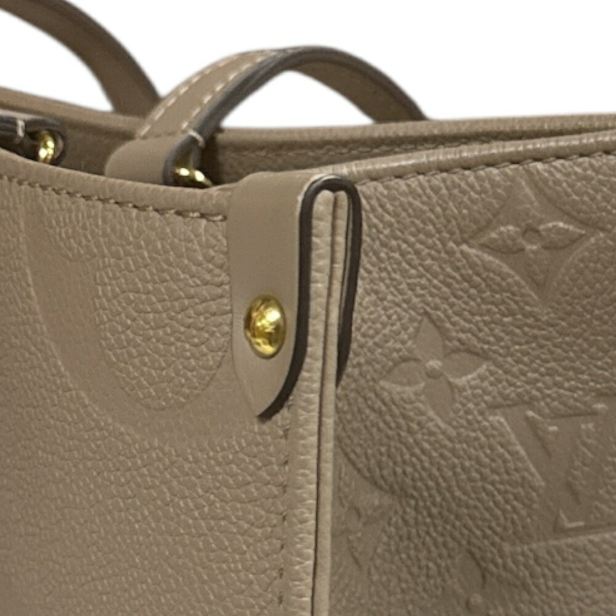 Louis Vuitton Monogram Empreinte Beige Monogram Empreinte Shoulder Bag