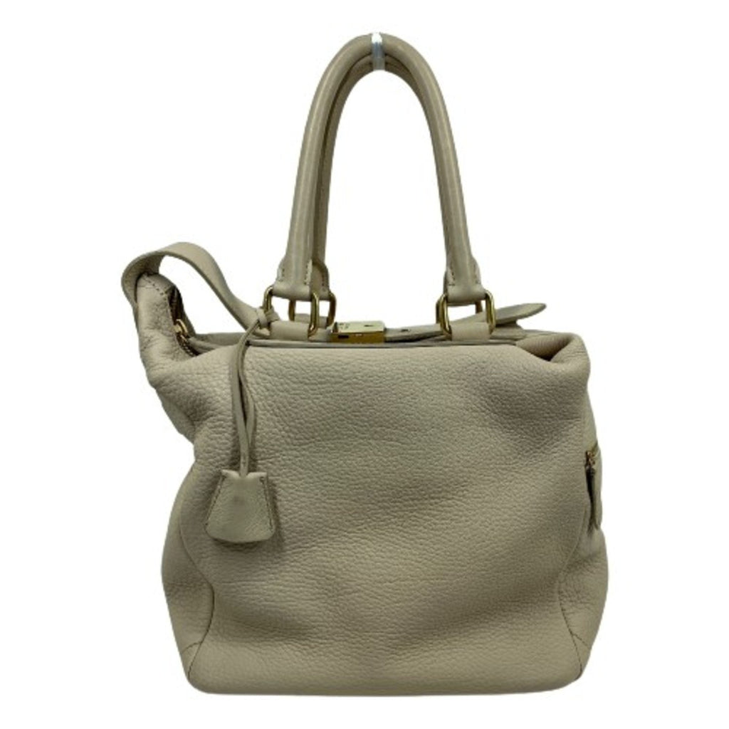 Celine Beige Leather Handbag