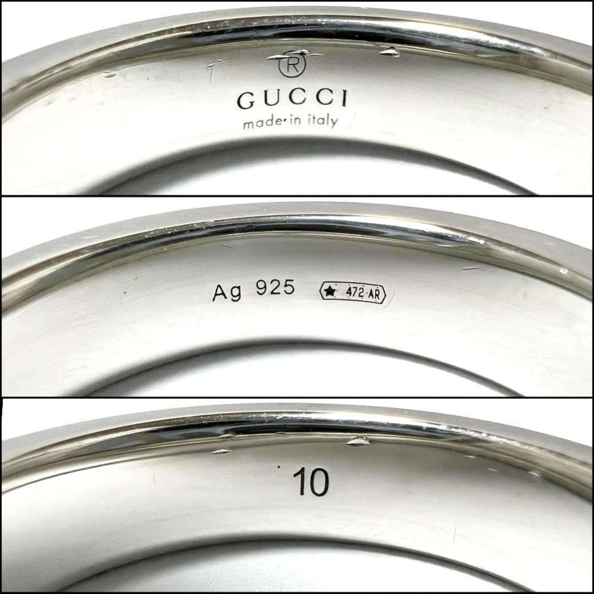 Gucci Silver 925 Band Ring (Pre-Owned)