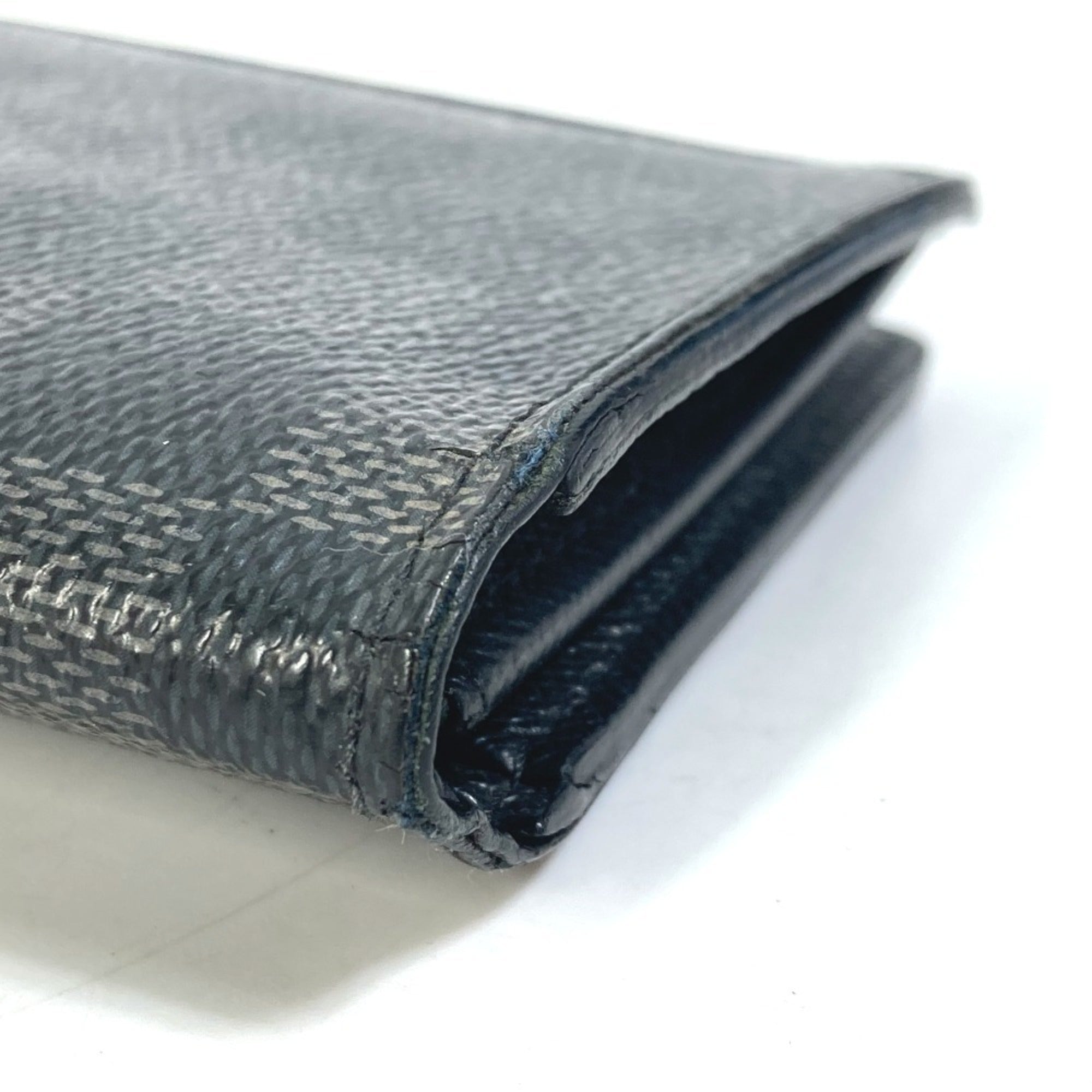 Louis Vuitton Damier Graphite Black Damier Graphite Long Wallet