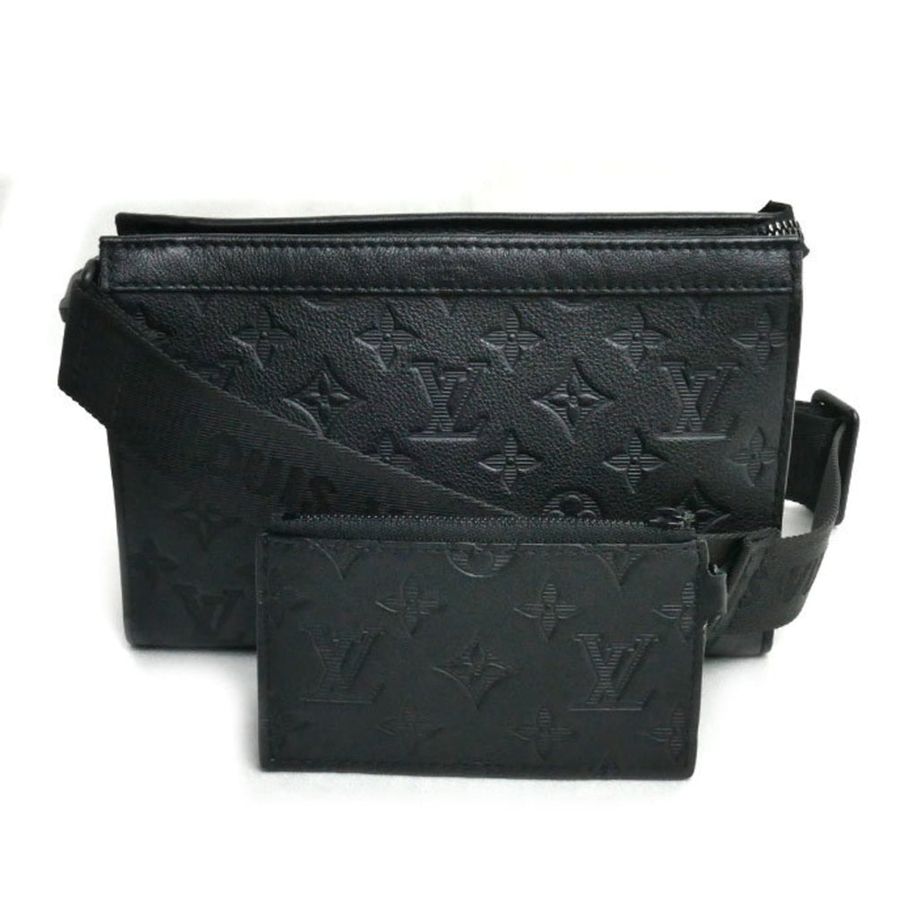 Louis Vuitton Black Monogram Shadow Pouch Shoulder Bag